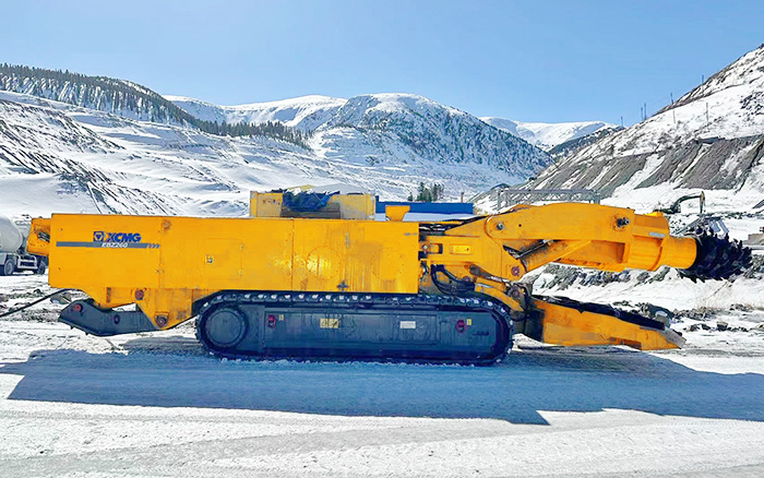 F10硬岩，bti体育EBZ260单日掘进破9米！