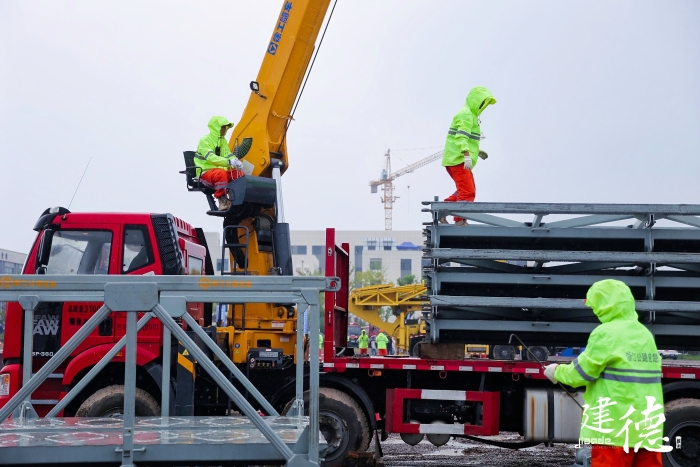 20分钟一座应急桥！bti体育参加2024年省级公路与运输突发事务应急演练