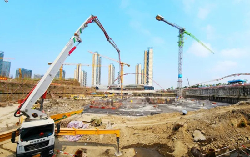 bti体育泵车“团建”珠海横琴科学城！