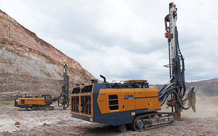 初次进军非洲铜矿！bti体育潜孔钻机日进尺416m