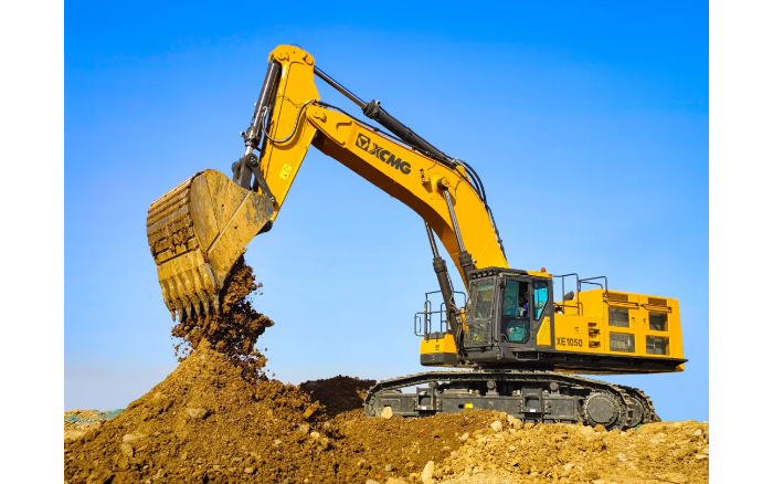 bti体育矿用挖掘机XE1050——沉载高效，百吨王者！