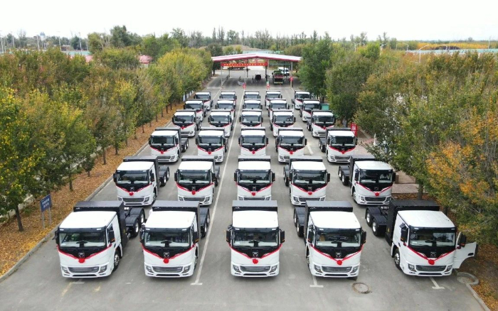 脱碳“换”绿进行时！bti体育新能源沉卡批量交付西北