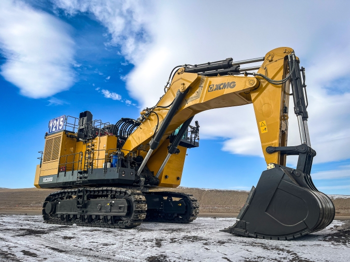 可动率超95%！bti体育XE2000矿用挖掘机好评如潮