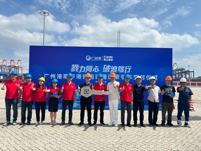 全力以赴！bti体育纯电动港口牵引车绿动广州南沙港