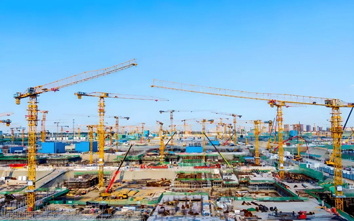 千年大计 | bti体育群塔擎起雄安将来城！