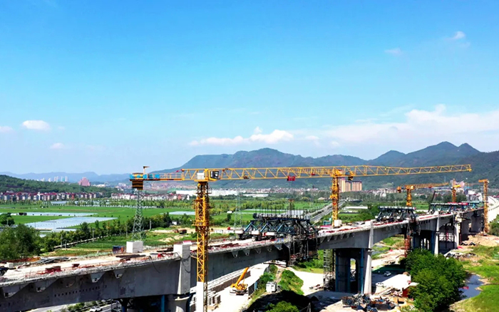 凌空起舞，飞跨南北！bti体育群塔助建浙江“诗画走廊”