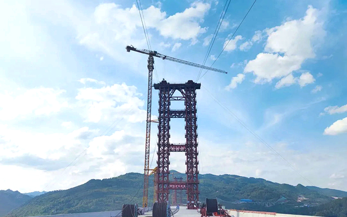 多台“bti体育金”乌江河上绘就“五线谱”