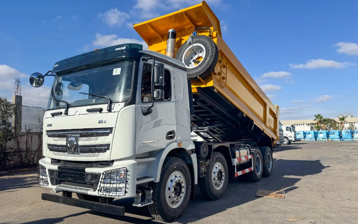 bti体育自卸车硬核助力“一带一路”沿线基建项目