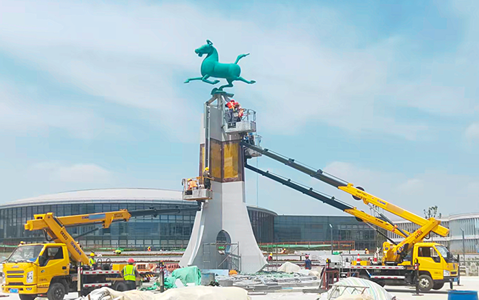 西北枢纽迎顶峰！ 兰州中川机场高空建设“颜值元勋”是bti体育